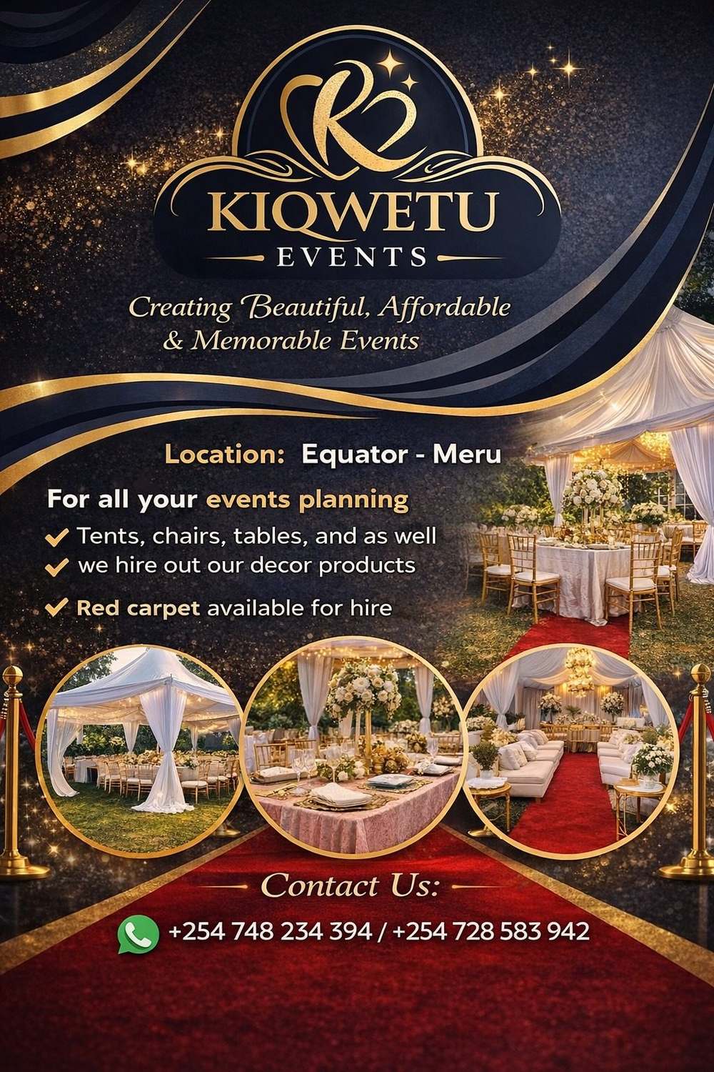 Ki'qwetu Events flyer